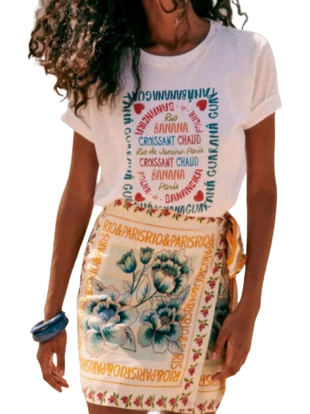 Womens Summer Floral Wrap Short Skirt Tie Side High Waist A Line Mini Skirt!